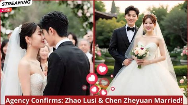 Zhao Lusi Is Married: The Journey Of Love And Fame